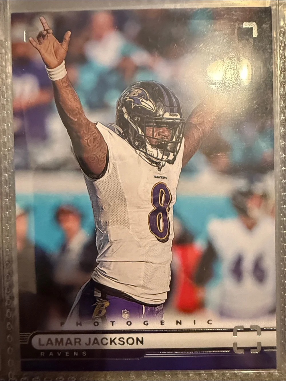 Lamar Jackson photogenic